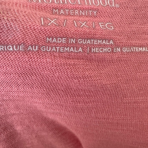 **3 for $15**Motherhood Pink Short Sleeve Tee - Picture 3 of 3